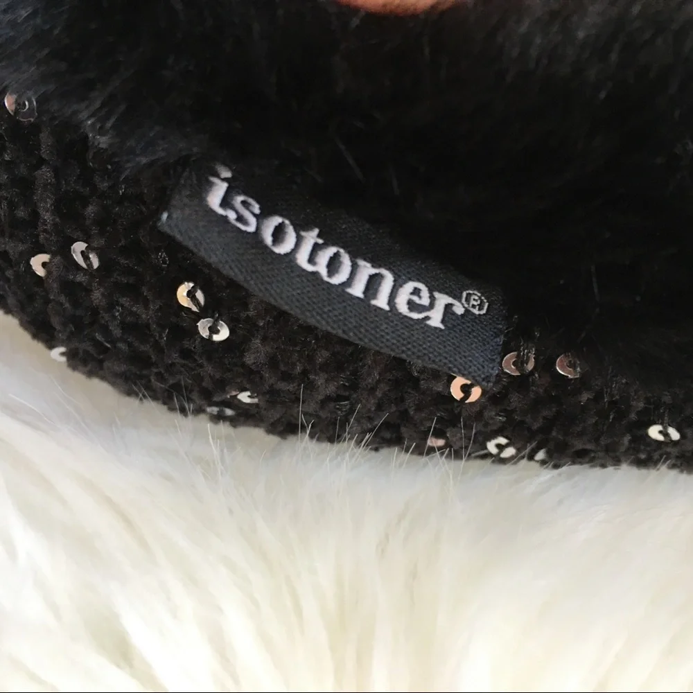 🆕 Isotoner Black Ballerina Slippers